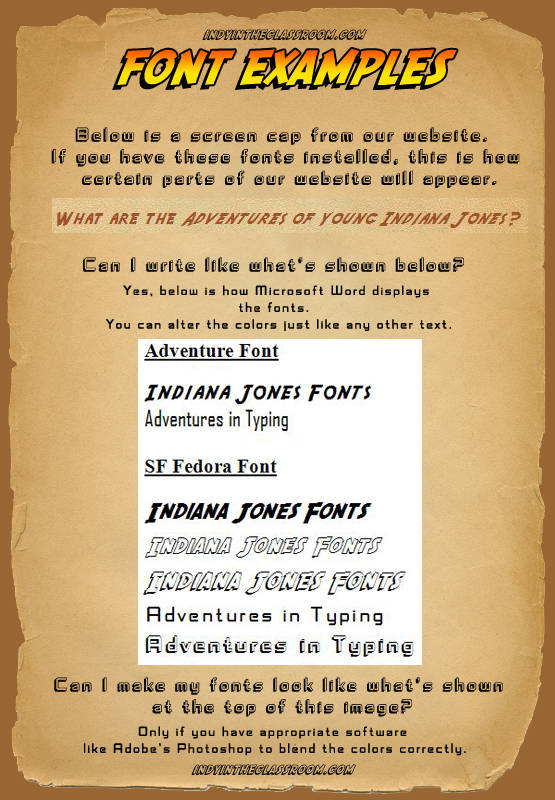 exciting fonts